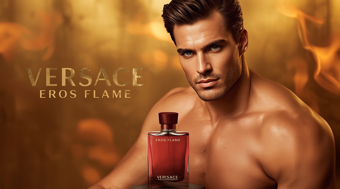 lucid origin a sleek and modern advertisement for versace eros 0