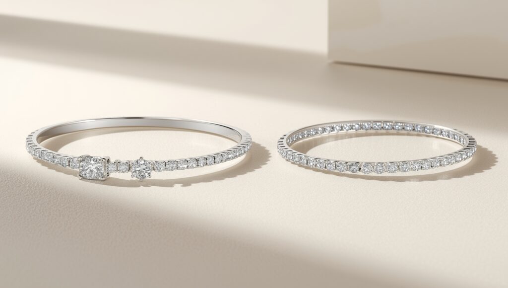 lucid origin create a highend comparison image featuring a dia 3