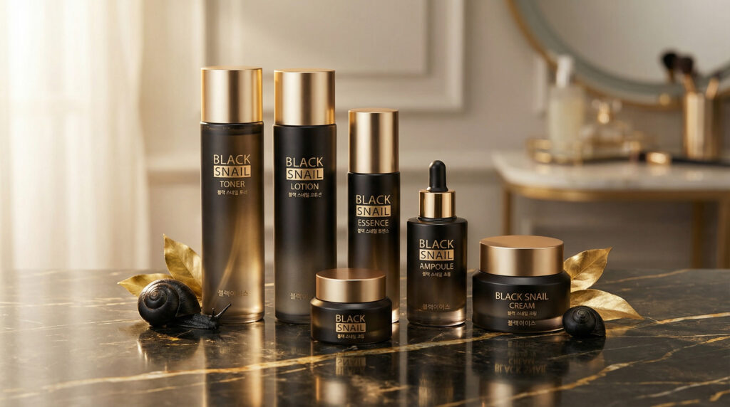 Black Snail Skincare Set